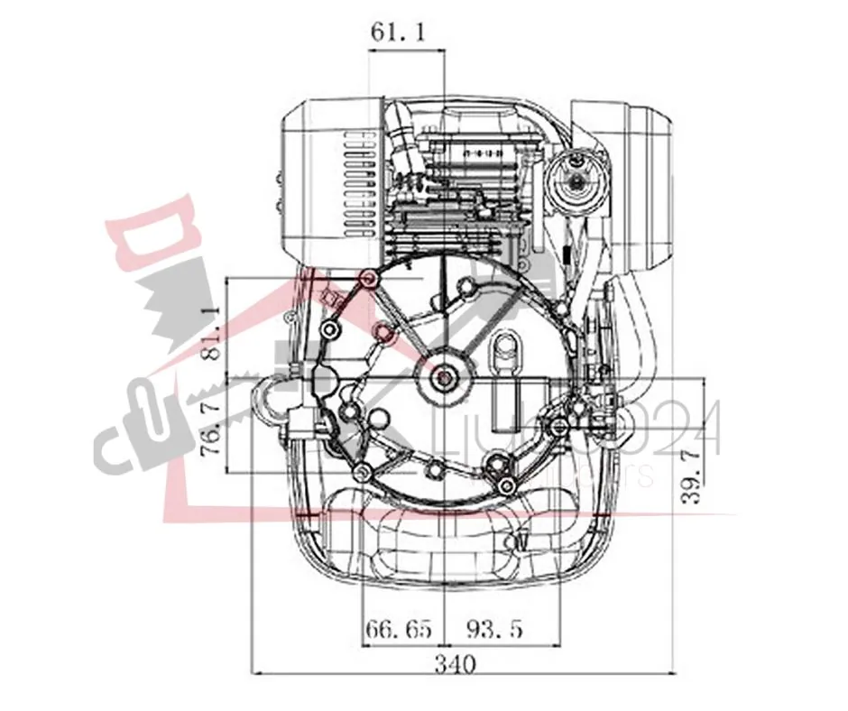 Motor za kosilicu 160
