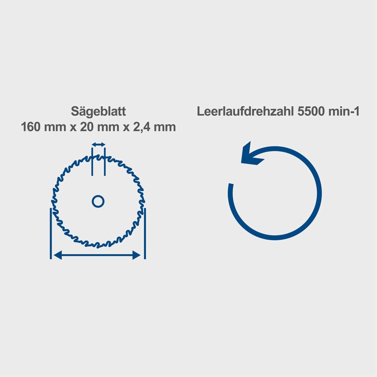 Potapajući cirkular PL55 160mm 1200W Scheppach - Slika 6
