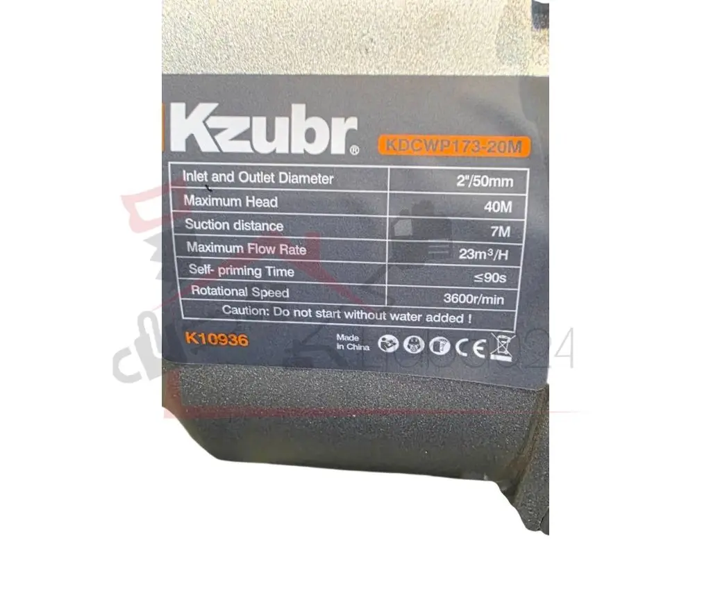 Dizel pumpa 2 cola KDCWP173-20M