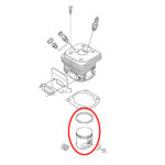 Klip Husqvarna 365 372 X-TORQ fi 50 mm bolcna 12 mm AIP