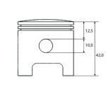Klip Husqvarna 236 fi 39 mm bolcna 10 mm AIP
