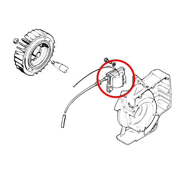 Elektronika STIHL 050 051 Ital