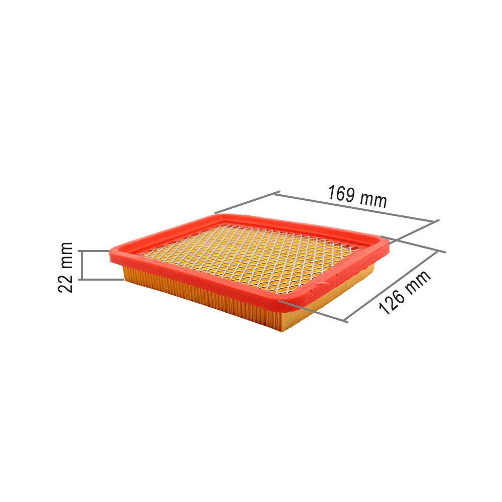 Filter vazduha Oleo Mac K500. 600. 650. 800 169x126x22