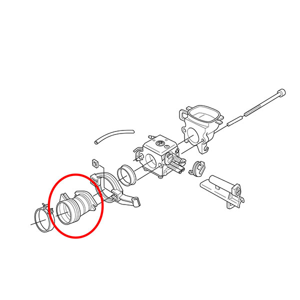 Krimer Husqvarna 365 371 372 četvrtasti THORP THCS650