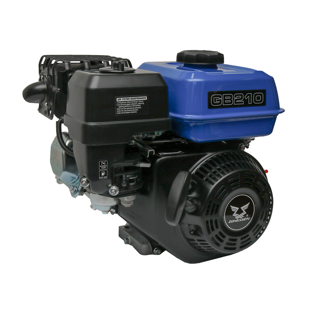 Motor ugradni Zongshen GB210 208cc ( 4,3 kW / 6 KS )  horizontalna radilica 20mm / 53mm