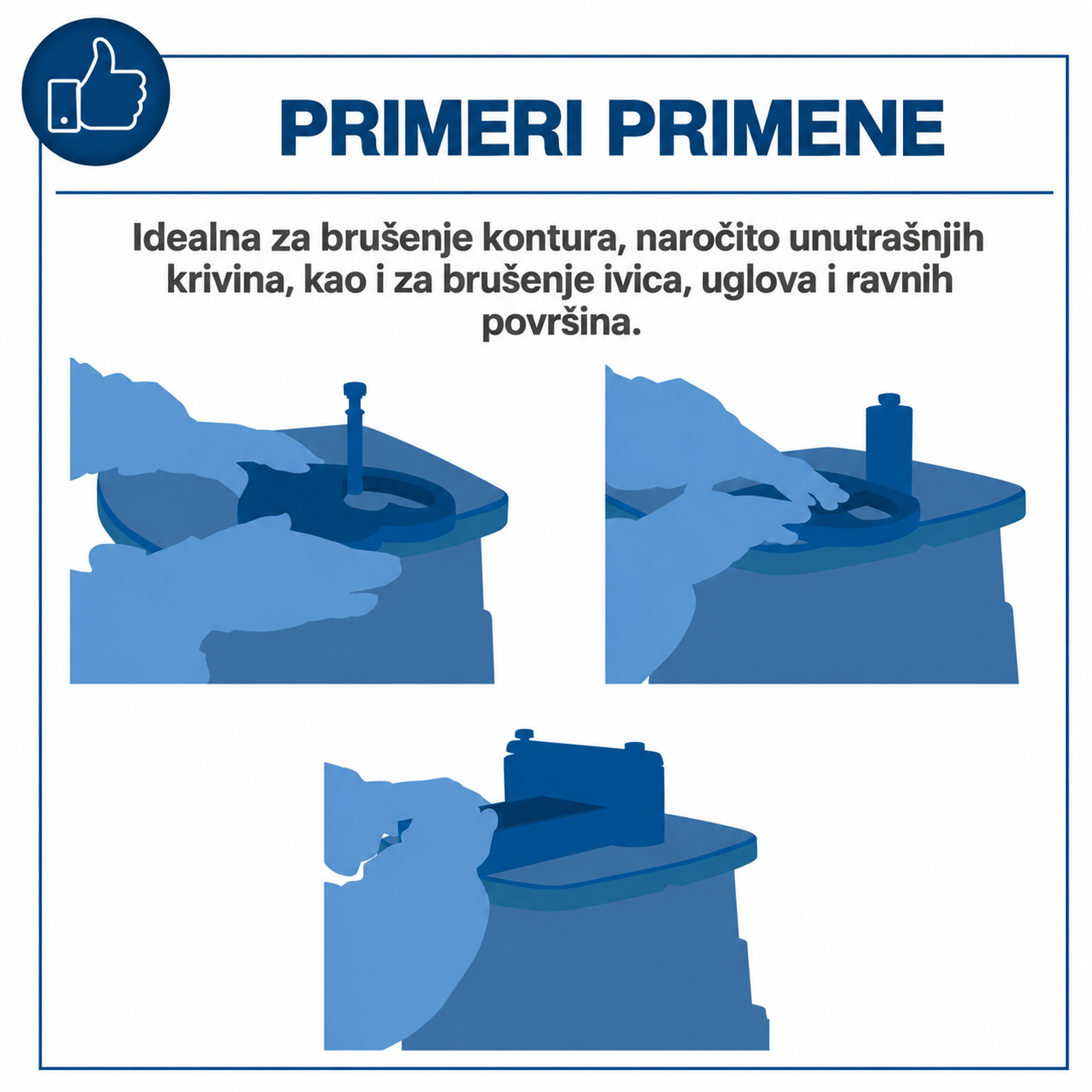 Oscilujuća tračna i vretenasta brusilica OSM600 Scheppach